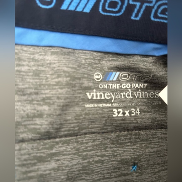 Vineyard Vines on the go (OTG) 32x34 blue pants - Picture 4 of 5